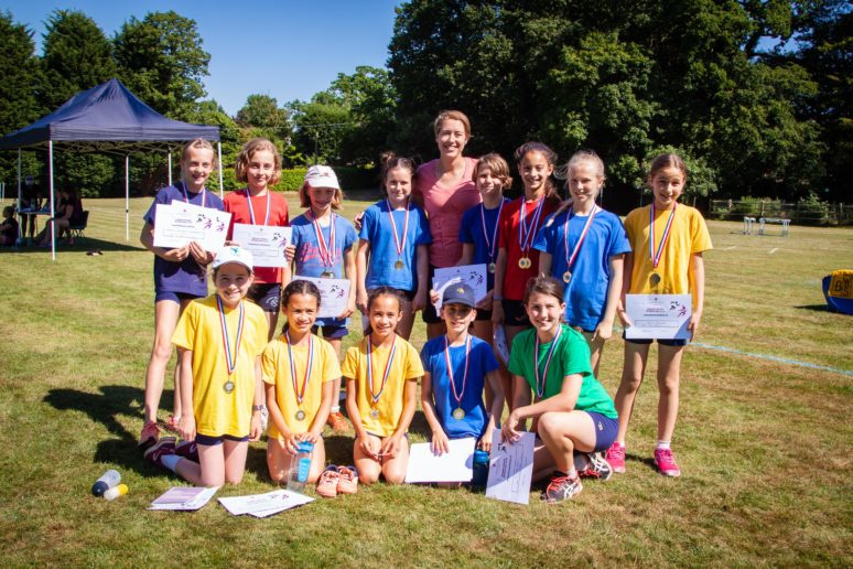 Lizzy Yarnold Burgess Hill Girls Junior School Sports Day