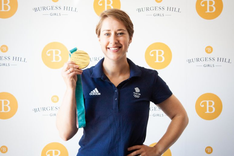 Lizzy Yarnold at Burgess Hill Girls