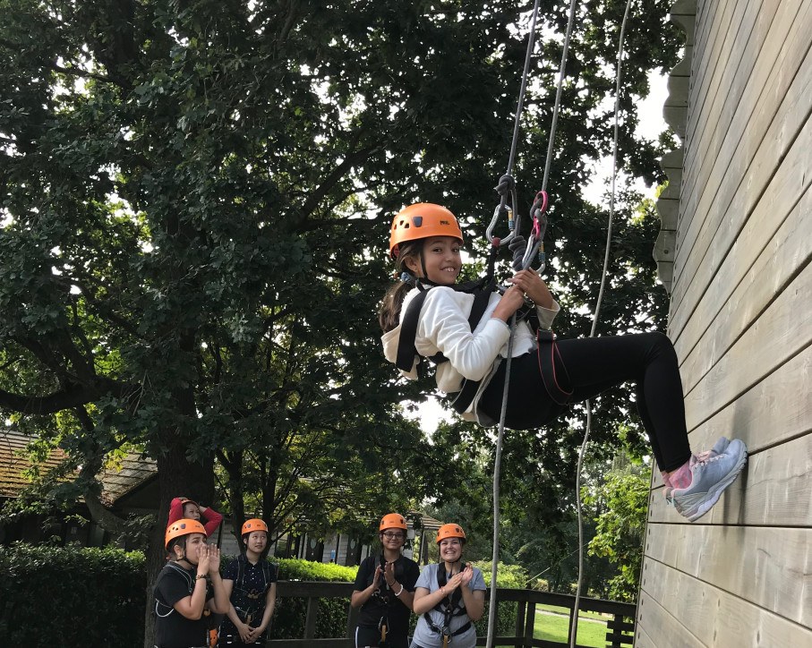 Abseiling - Boarding Induction Week - Burgess Hill Girls