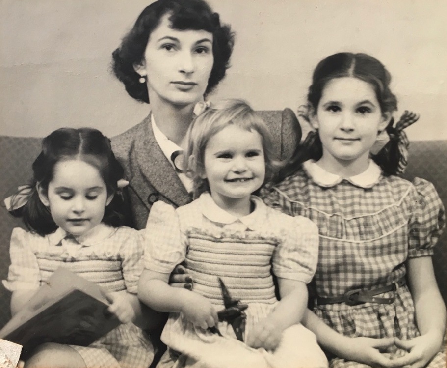 Joanna, Mona, Belinda and Ingrid circa 1950