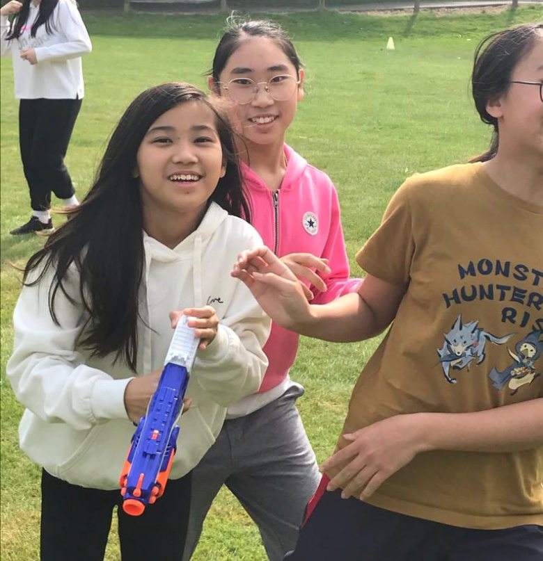 Nerf Gun Fight Boarding Burgess Hill Girls