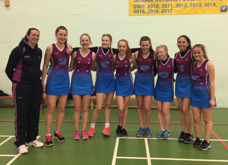 Netballers Burgess Hill Girls