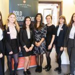 Nikita Khandwala With Sixth Formers At Burgess Hill Girls 2019