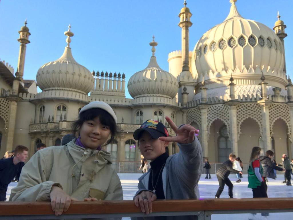 Ice Skating Royal Pavilion