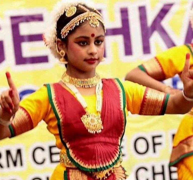 Sanaya Wins National Bharatanatyam Dance Competition