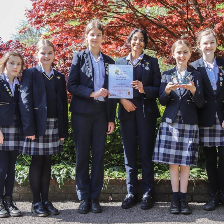Students At Burgess Hill Girls Raise Over £4,000 For St Catherine’s Hospice Year 7 Team