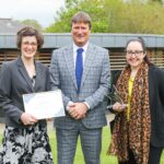 Burgess Hill Girls Receives UK Top 10 Girls Boarding School Award Rachael Hirst Lars Fox Nikki Donson