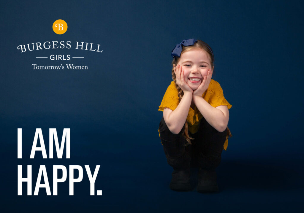 Burgess Hill Girls Ad I Am Happy May 2024